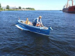 Vetras Putns - ein 60 Jahre altes Amphibienfahrzeug von Baiks Boats