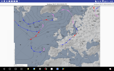 2024-07-28  Sturm mit 10 - 11 BF in Engure